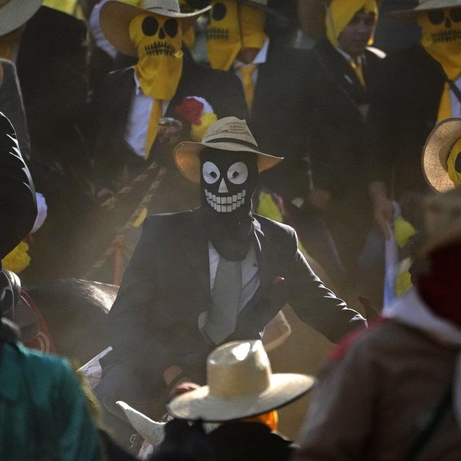 AP PHOTOS: Brazil's Cavalhadas festival celebrates the Holy Spirit
